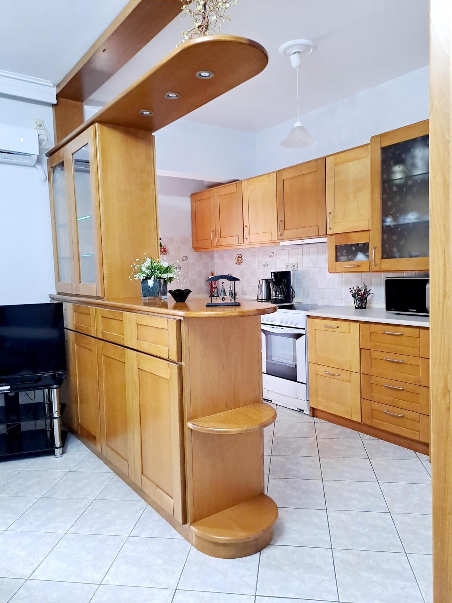Bright Apartment In Nea Palatia • Oropos Экстерьер фото
