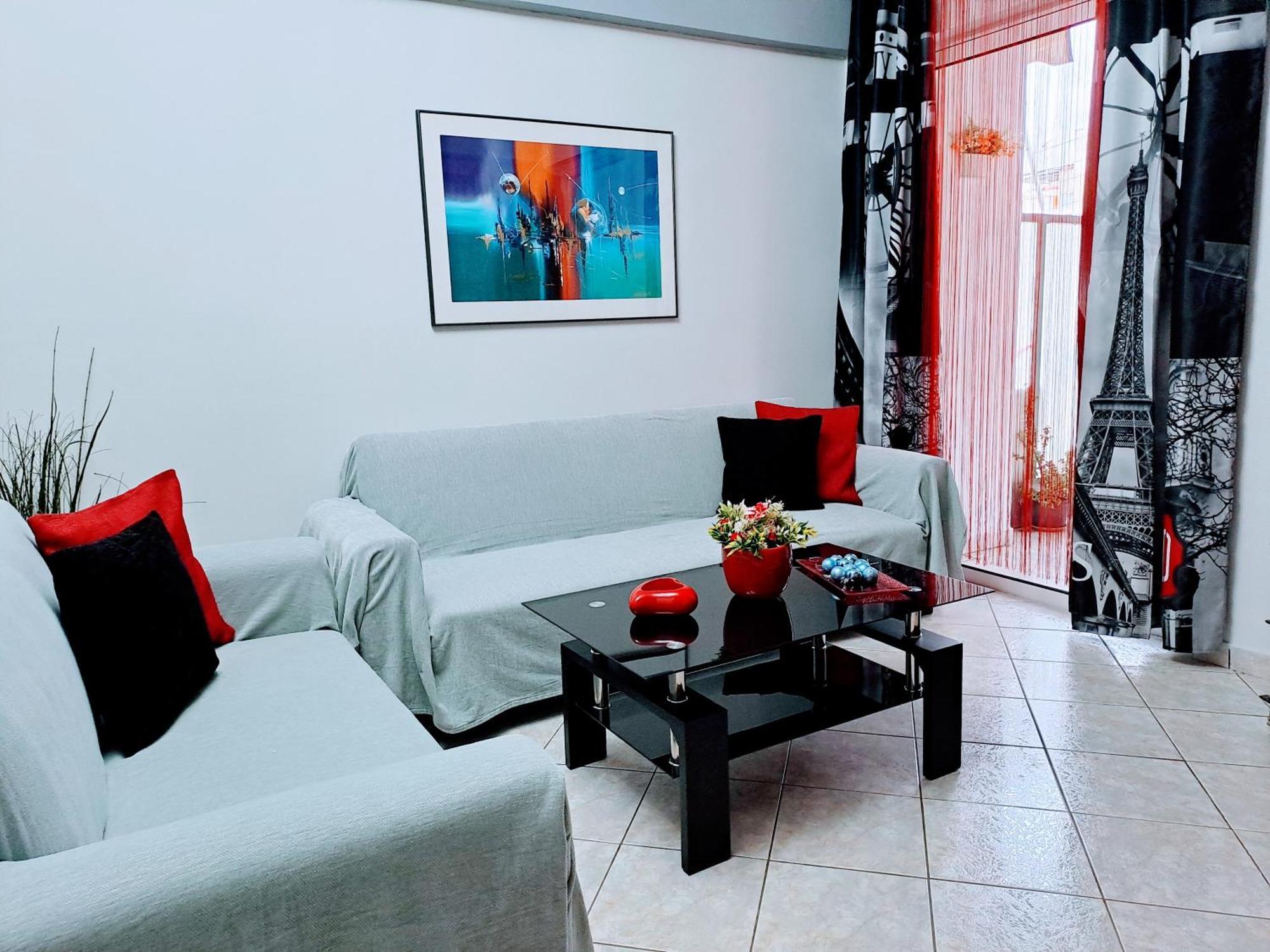 Bright Apartment In Nea Palatia • Oropos Экстерьер фото